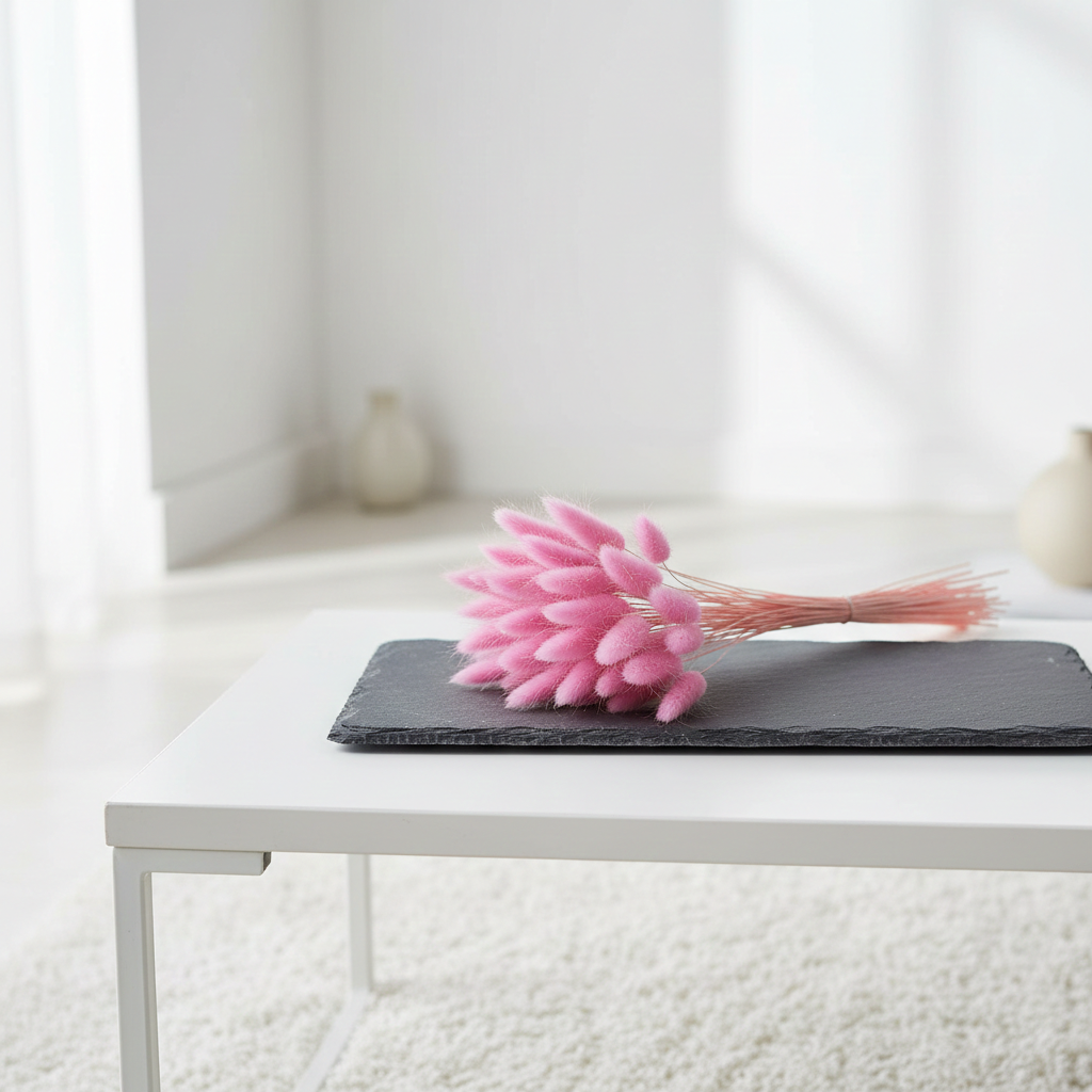 Sušený Lagurus světle fialový – jemná přírodní dekorace do romantických aranžmá